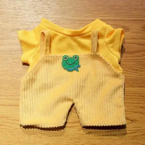 Elefant gosedjur, tecknad style och DIY, kläder till lalafanfan cafe, 30 cm