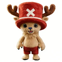 Tony Tony Chopper som nyckelring, söt och anime style, chopperdekoration piece
