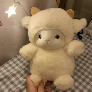 Kanin och får gosedjur som plyschkudde, Super söt och kawaii style, 25 cm 8 Kanin och får gosedjur som plyschkudde, Super söt och kawaii style, 25 cm