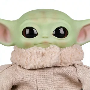 Star Wars Grogu-figur som väskhänge och bordsmodell i kawaii-animestil, 17 cm