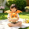 Patamon gosedjur, tecknad and anime style och mjuk, digimon stil vingar högt, 35 cm