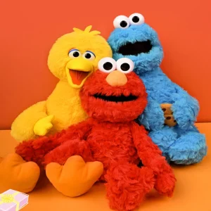 Sesame Street-karaktärer gosedjur, Adorable, elmo cookie monster charmig