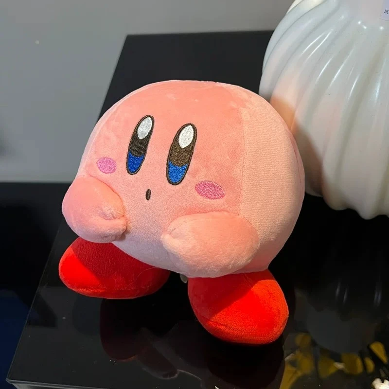 Samlarfigur i form av en orange Kirby-docka med arg min och tecknad spelstil 29 Samlarfigur i form av en orange Kirby-docka med arg min och tecknad spelstil - Bild 29