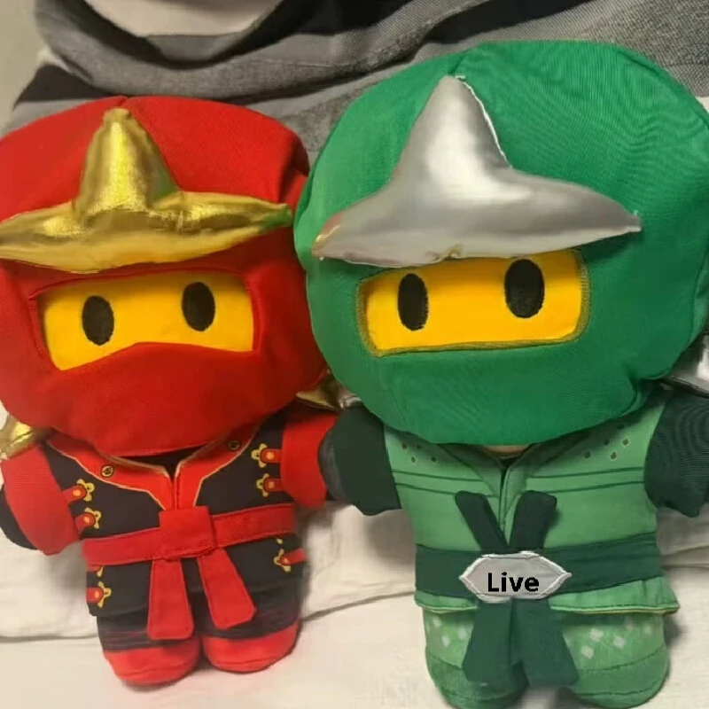 Ninjago-karaktärer som gulliga anime- och spelinspirerade plyschdockor, 20 cm 2 Ninjago-karaktärer som gulliga anime- och spelinspirerade plyschdockor, 20 cm - Bild 2