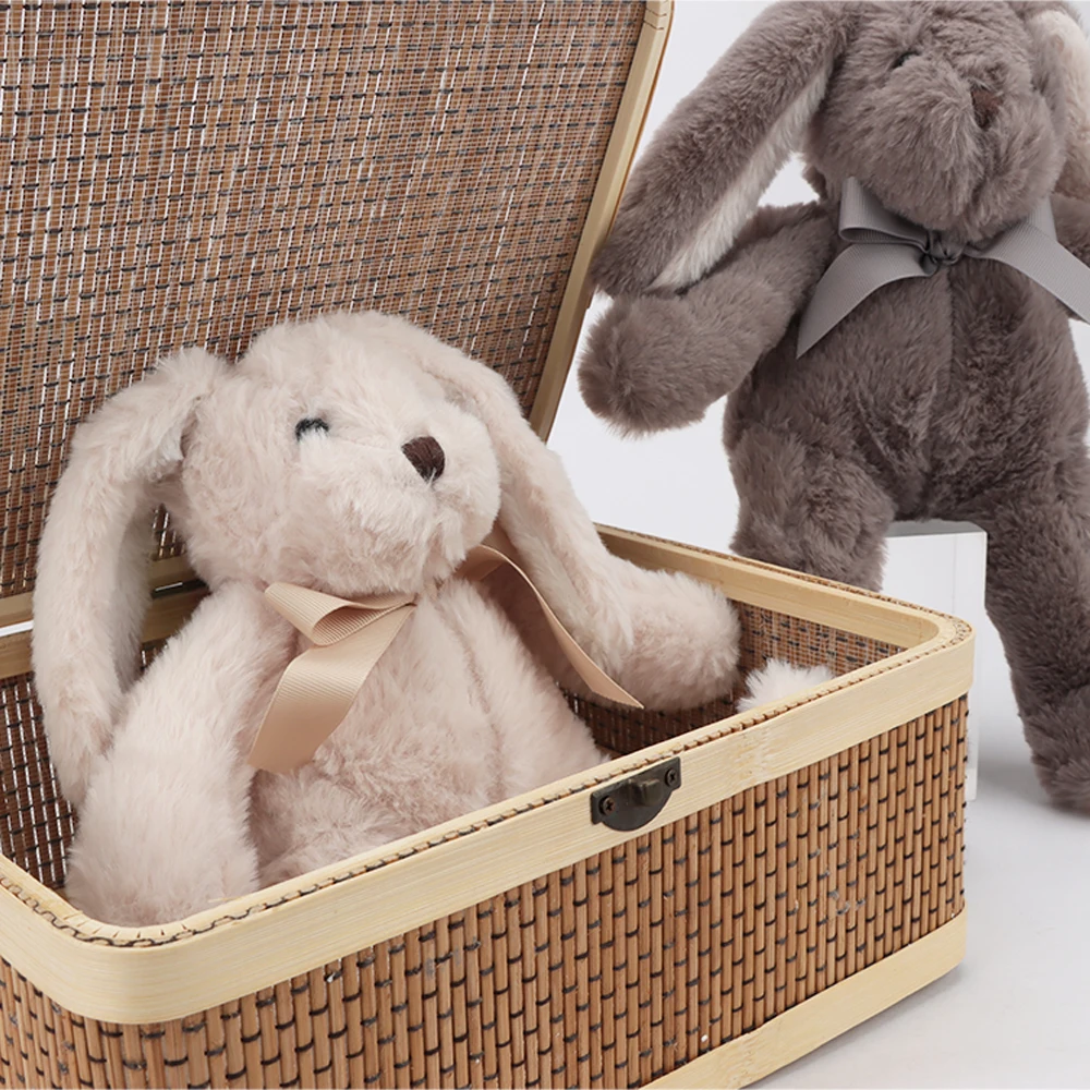 Kanin gosedjur som sovkompis i kawaii-stil, med långa öron och påskmotiv, 30 cm 2 Kanin gosedjur som sovkompis i kawaii-stil, med långa öron och påskmotiv, 30 cm - Bild 2
