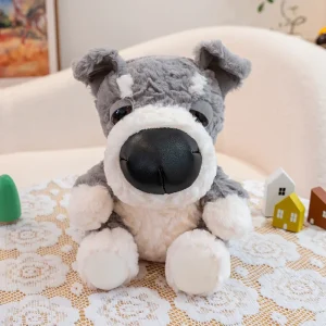 Naturtroget hundgosedjur med stort huvud, bland annat i corgiutförande, 15–25 cm 20 Naturtroget hundgosedjur med stort huvud, bland annat i corgiutförande, 15–25 cm