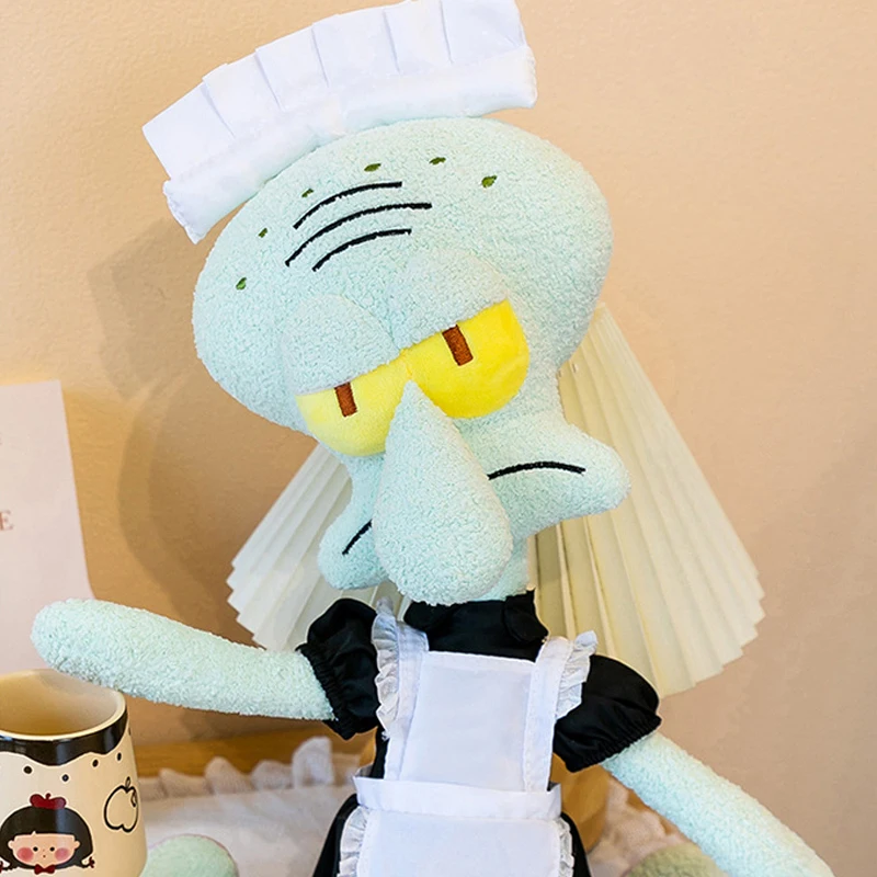 Squidward Quincy Tentacles gosedjur som bläckfiskkudde i tecknad stil, 40–50 cm 5 Squidward Quincy Tentacles gosedjur som bläckfiskkudde i tecknad stil, 40–50 cm - Bild 5