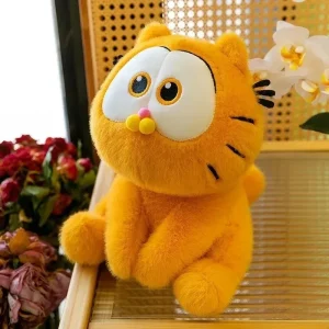 Mjukt Garfield katt gosedjur med söt tecknad design och seriefigurens uttryck