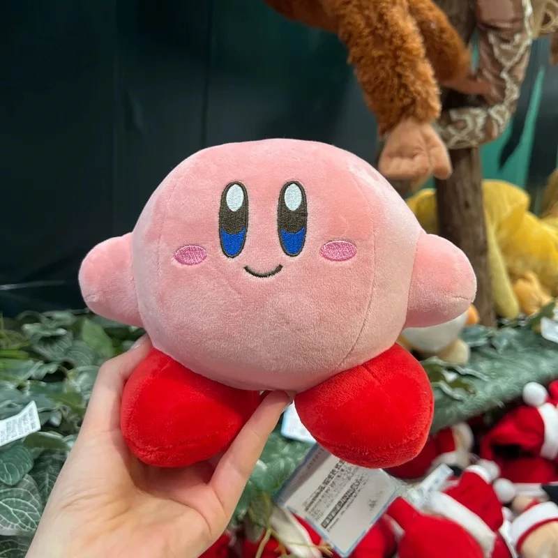 Samlarfigur i form av en orange Kirby-docka med arg min och tecknad spelstil 35 Samlarfigur i form av en orange Kirby-docka med arg min och tecknad spelstil - Bild 35