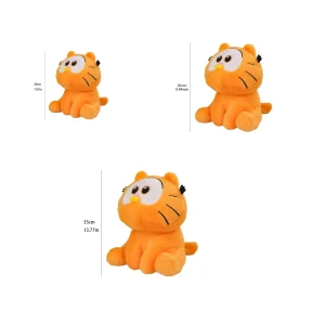 Mjukt Garfield katt gosedjur med söt tecknad design och seriefigurens uttryck
