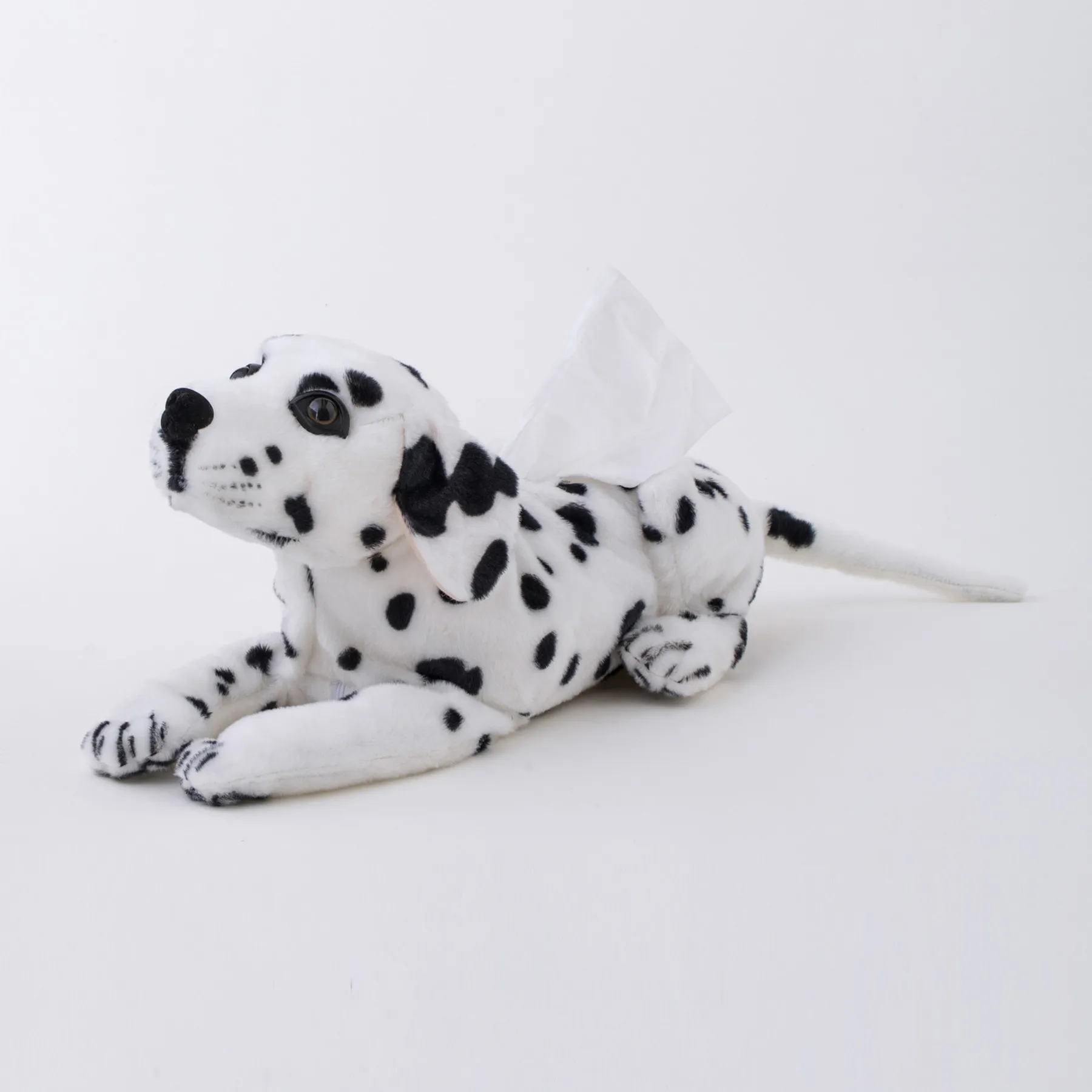 Hund gosedjur med naturtroget valpmotiv och förvaring för näsduksbox, 46 cm 6 Hund gosedjur med naturtroget valpmotiv och förvaring för näsduksbox, 46 cm - Bild 6