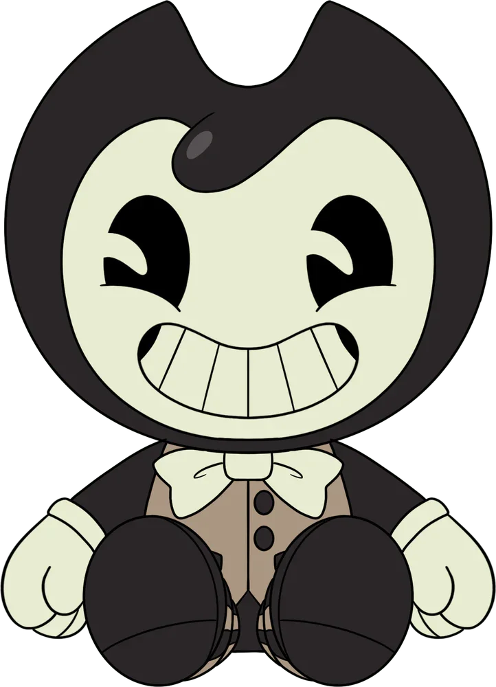 Bendy gosedjur, Dark och Stylish, svart stilren samlarfigur uttrycksfull 5 Bendy gosedjur, Dark och Stylish, svart stilren samlarfigur uttrycksfull - Bild 5