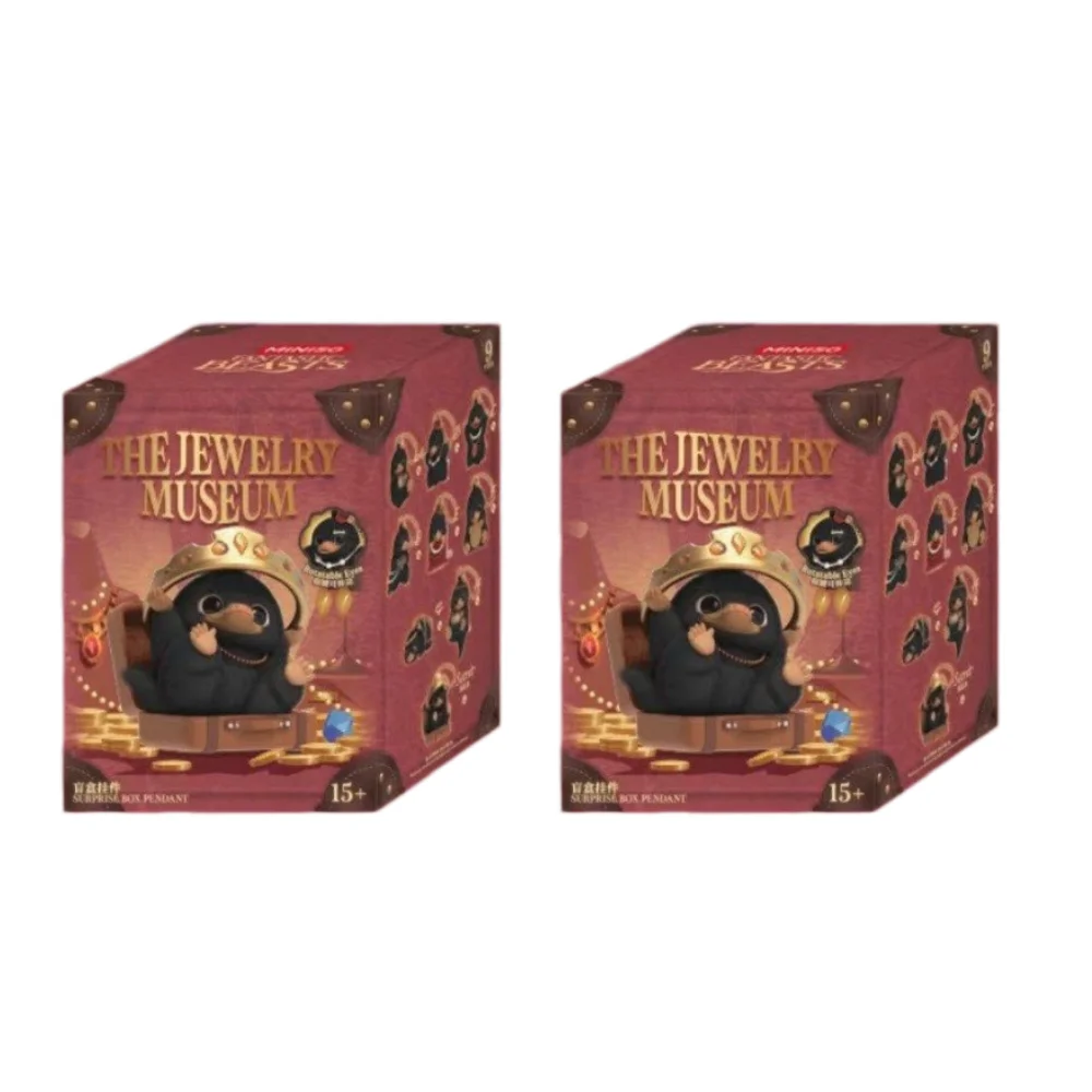 Niffler som flockad minifigur i Kawaii-stil, nyckelring från Smyckesmuseets serie 9 Niffler som flockad minifigur i Kawaii-stil, nyckelring från Smyckesmuseets serie - Bild 9