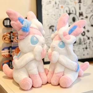 Pokémon-karaktärer gosedjur, fluffig plyschkudde i japansk kawaii-stil, 40–60 cm