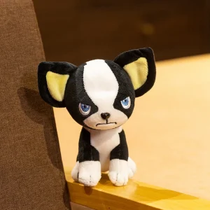 Hund gosedjur som hundkudde, kawaii (söt) style och mjuk, 14 cm