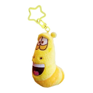 Slug som nyckelring, anime-style och tecknad, slugnyckelring comic larva creative