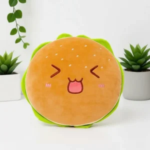Hamburgerformat gosedjur i flera figurvarianter, fluffig plyschkudde, 40 cm 13 Hamburgerformat gosedjur i flera figurvarianter, fluffig plyschkudde, 40 cm