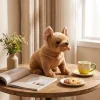 Hund gosedjur, Fuzzy och Breed-accurate appearance, french bulldog