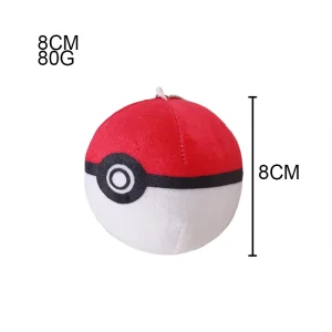 Pokémon-karaktärer gosedjur i kawaiistil, mjuka dockor med gulliga detaljer
