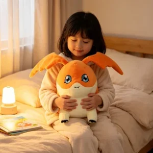 Patamon gosedjur, tecknad and anime style och mjuk, digimon stil vingar högt, 35 cm 8 Patamon gosedjur, tecknad and anime style och mjuk, digimon stil vingar högt, 35 cm