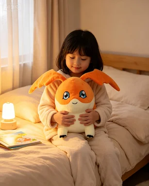 Patamon gosedjur, tecknad and anime style och mjuk, digimon stil vingar högt, 35 cm 3 Patamon gosedjur, tecknad and anime style och mjuk, digimon stil vingar högt, 35 cm - Bild 3