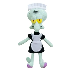 Squidward Quincy Tentacles gosedjur som bläckfiskkudde i tecknad stil, 40–50 cm 13 Squidward Quincy Tentacles gosedjur som bläckfiskkudde i tecknad stil, 40–50 cm