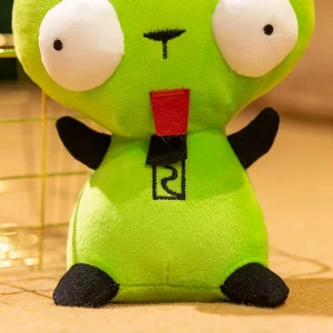 Hund gosedjur, Green och Alien invader, grön kawaii inspirerad alienfigur 11 Hund gosedjur, Green och Alien invader, grön kawaii inspirerad alienfigur