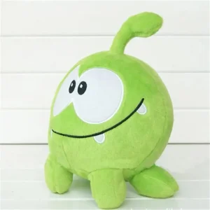 Alternative view of Groda gosedjur från Cut the Rope med Om Nom, grön färgton och fruktmotiv, 20 cm