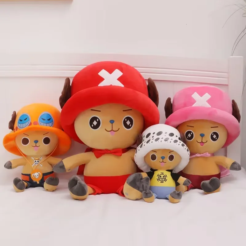 Tony Tony Chopper gosedjur som plyschkudde, animefigur från One Piece, 35 cm 20 Visa flera Chopper-inspirerade plyschfigurer i olika färgutföranden tillsammans.