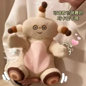 Makka Pakka plyschkudde med kawaii-stil och tecknat godnattmotiv från Garden Baby
