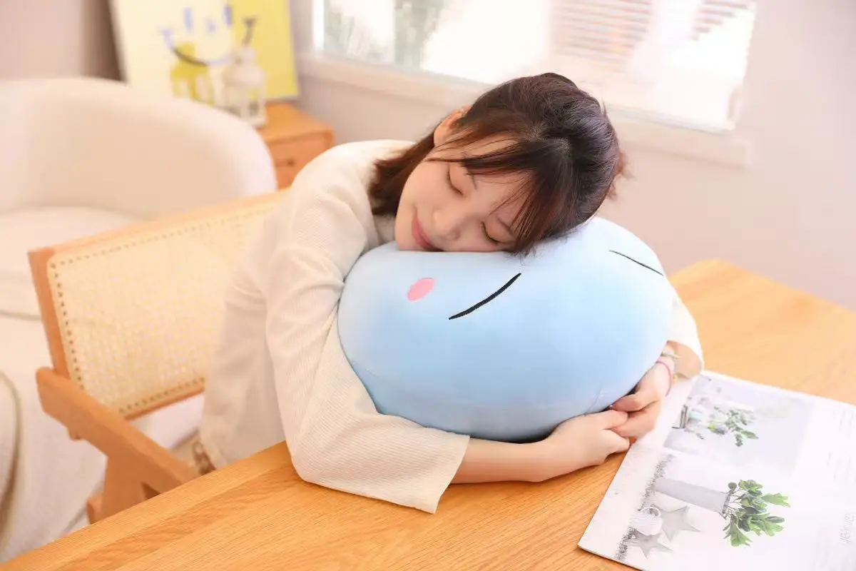 Tuanzi gosedjur i slimeform som plyschkudde med kawaii- och animeinspirerad design 4 Tuanzi gosedjur i slimeform som plyschkudde med kawaii- och animeinspirerad design - Bild 4