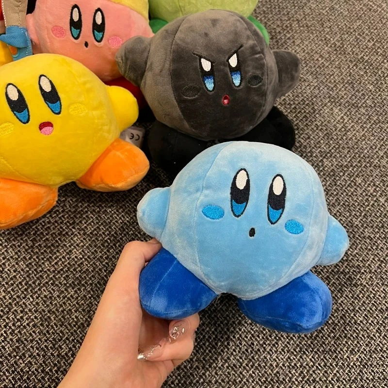 Samlarfigur i form av en orange Kirby-docka med arg min och tecknad spelstil 6 Samlarfigur i form av en orange Kirby-docka med arg min och tecknad spelstil - Bild 6