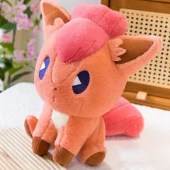 Pokémon Vulpix som räv gosedjur, stor tecknad figur i kawaii-stil, 35–65 cm