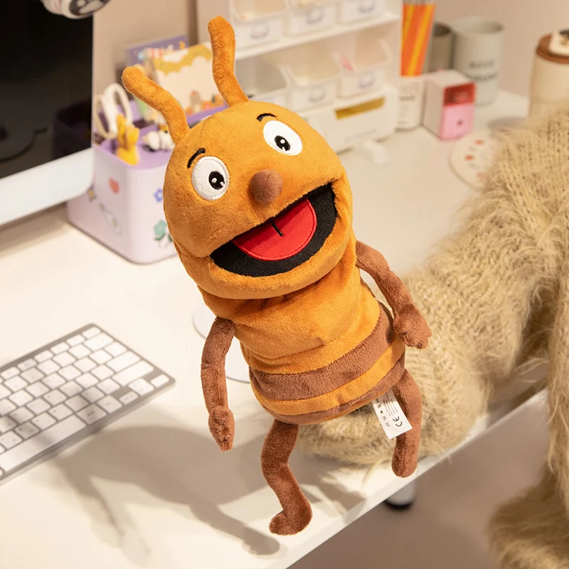 Gosedjur med insektsfigurer i kawaii-stil, handdockor för lek och lärande, 30 cm 11 Gosedjur med insektsfigurer i kawaii-stil, handdockor för lek och lärande, 30 cm - Bild 11