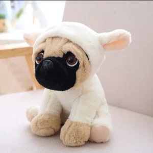 Hund gosedjur, verklighetstrogen och Stuffed, shar naturtrogen mopsstil gullig 20 Hund gosedjur, verklighetstrogen och Stuffed, shar naturtrogen mopsstil gullig