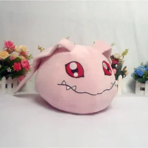 Koromon gosedjur som plyschkudde, rosa (Hot rosa option) och Round, 25 cm 8 Koromon gosedjur som plyschkudde, rosa (Hot rosa option) och Round, 25 cm