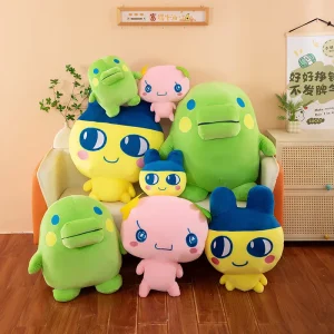 Tamagotchi-karaktärer gosedjur som plyschkudde i söt animeinspirerad stil, 40–90 cm 10 Tamagotchi-karaktärer gosedjur som plyschkudde i söt animeinspirerad stil, 40–90 cm