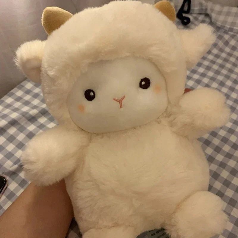 Kanin och får gosedjur som plyschkudde, Super söt och kawaii style, 25 cm 4 Kanin och får gosedjur som plyschkudde, Super söt och kawaii style, 25 cm - Bild 4