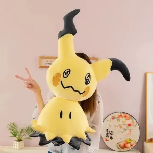 Mimikyu gosedjur från Pokémon med söt design, kroppskudde och soffkudde, 50–90 cm 11 Mimikyu gosedjur från Pokémon med söt design, kroppskudde och soffkudde, 50–90 cm