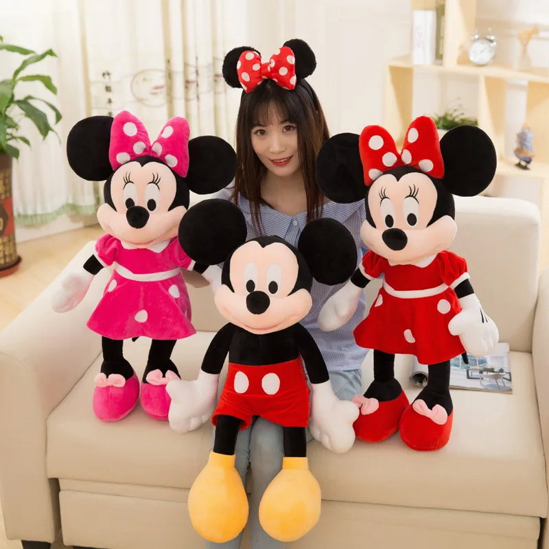 Musgosedjur med Mickey Mouse och Minnie Mouse i kawaii- och animestil, 30–35 cm 2 Musgosedjur med Mickey Mouse och Minnie Mouse i kawaii- och animestil, 30–35 cm - Bild 2