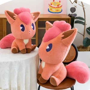 Pokémon Vulpix som räv gosedjur, stor tecknad figur i kawaii-stil, 35–65 cm 11 Pokémon Vulpix som räv gosedjur, stor tecknad figur i kawaii-stil, 35–65 cm
