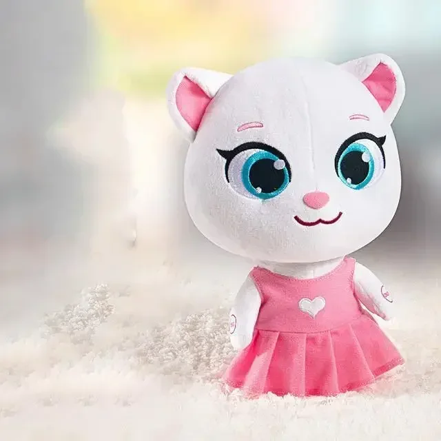 Talking Tom katt gosedjur som upprepar det du säger, mjuk plyschkudde, 28 cm 7 Talking Tom katt gosedjur som upprepar det du säger, mjuk plyschkudde, 28 cm - Bild 7