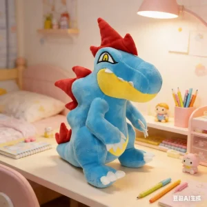 Feraligatr gosedjur, söt och Water type, pokémon krokodil vatten design 10 Feraligatr gosedjur, söt och Water type, pokémon krokodil vatten design