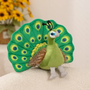Peacock gosedjur, Green och Blue, påfågel grönt eller blått