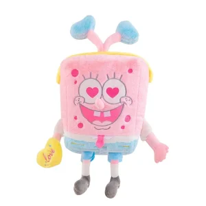 SpongeBob SquarePants gosedjur som plyschkudde, söt och rosa, 45 cm