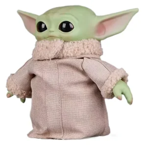 Star Wars Grogu-figur som väskhänge och bordsmodell i kawaii-animestil, 17 cm