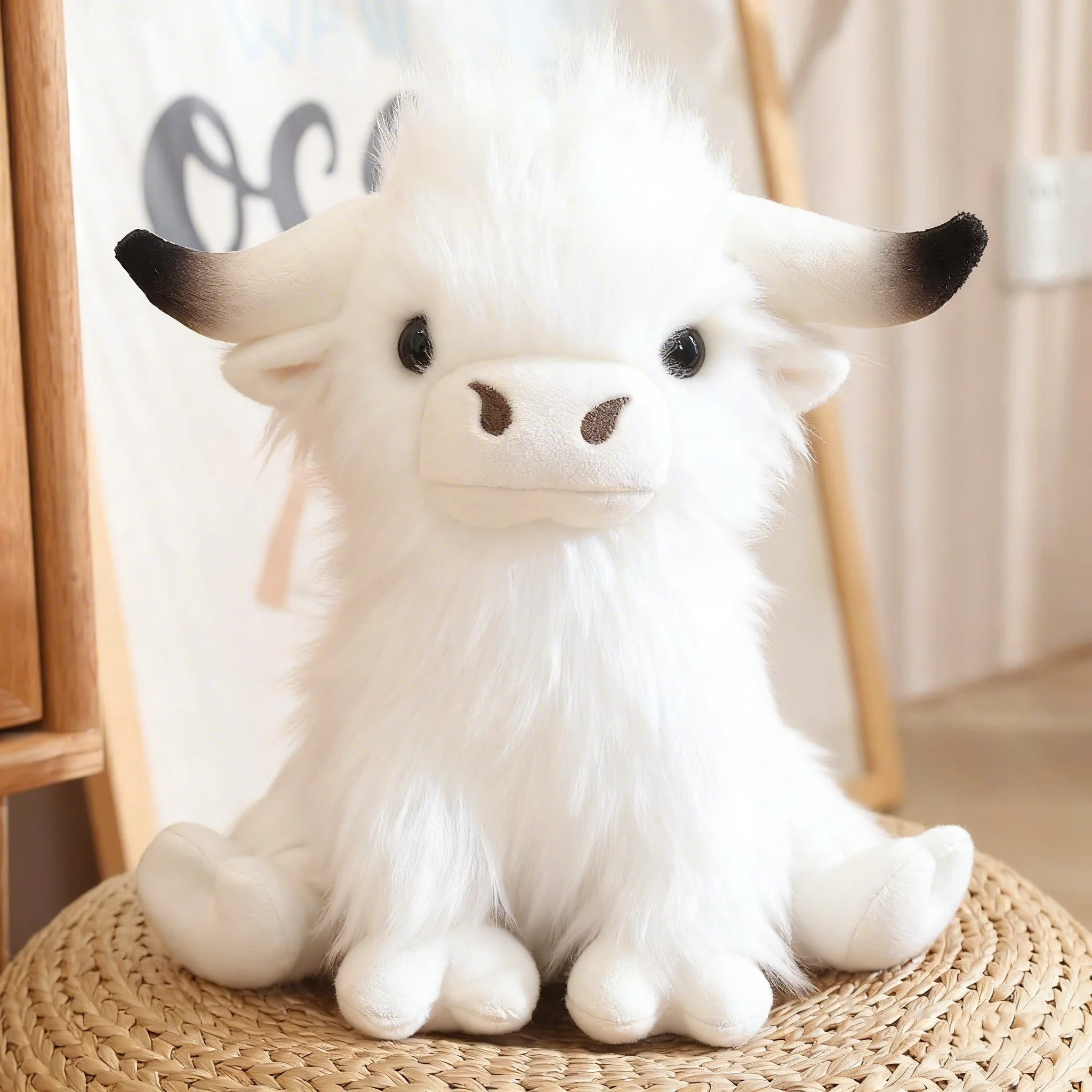 Ko gosedjur, kawaii och Wild, stil vild design höglandsko, 27 cm 7 Ko gosedjur, kawaii och Wild, stil vild design höglandsko, 27 cm - Bild 7