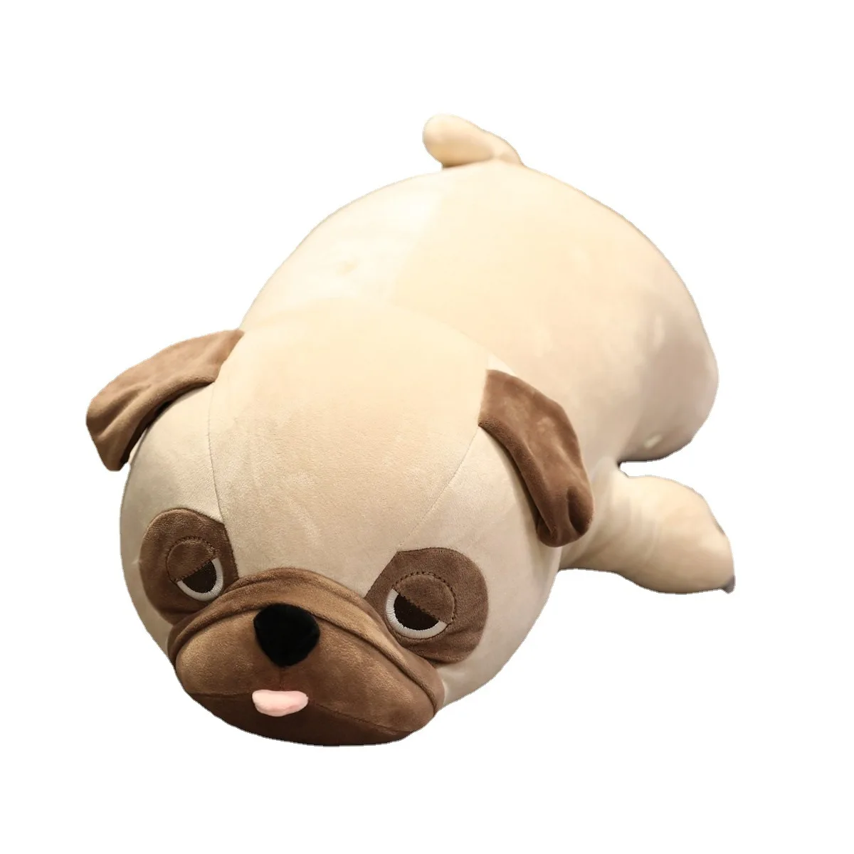 Hund gosedjur i mopsform som sovkudde och plyschkudde i kawaii-stil, 50–60 cm 6 Hund gosedjur i mopsform som sovkudde och plyschkudde i kawaii-stil, 50–60 cm - Bild 6
