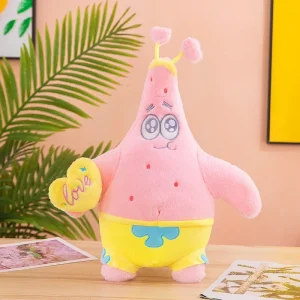 SpongeBob SquarePants gosedjur som plyschkudde, söt och rosa, 45 cm