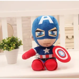 Captain America gosedjur, Hero-themed och mjuk, spindel marvel avengers, 27–30 cm 14 Captain America gosedjur, Hero-themed och mjuk, spindel marvel avengers, 27–30 cm